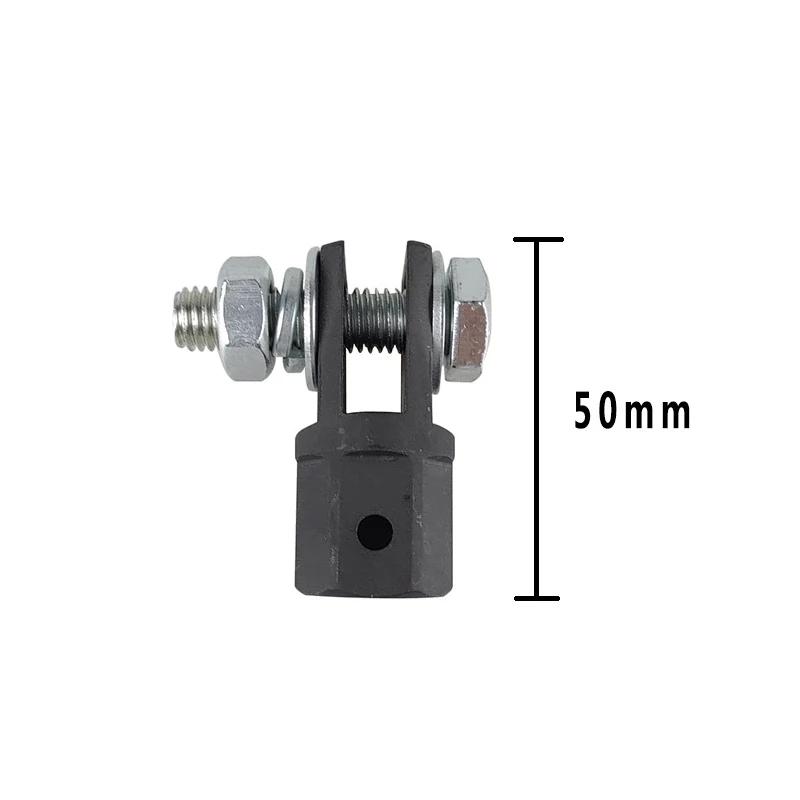 1/2 Inch Scissor Jacks Adaptor Drive Impact Wrench Adapter Tool Jack Shear Chrome Vanadium Steel Adapter Steel Ball Joint Rod