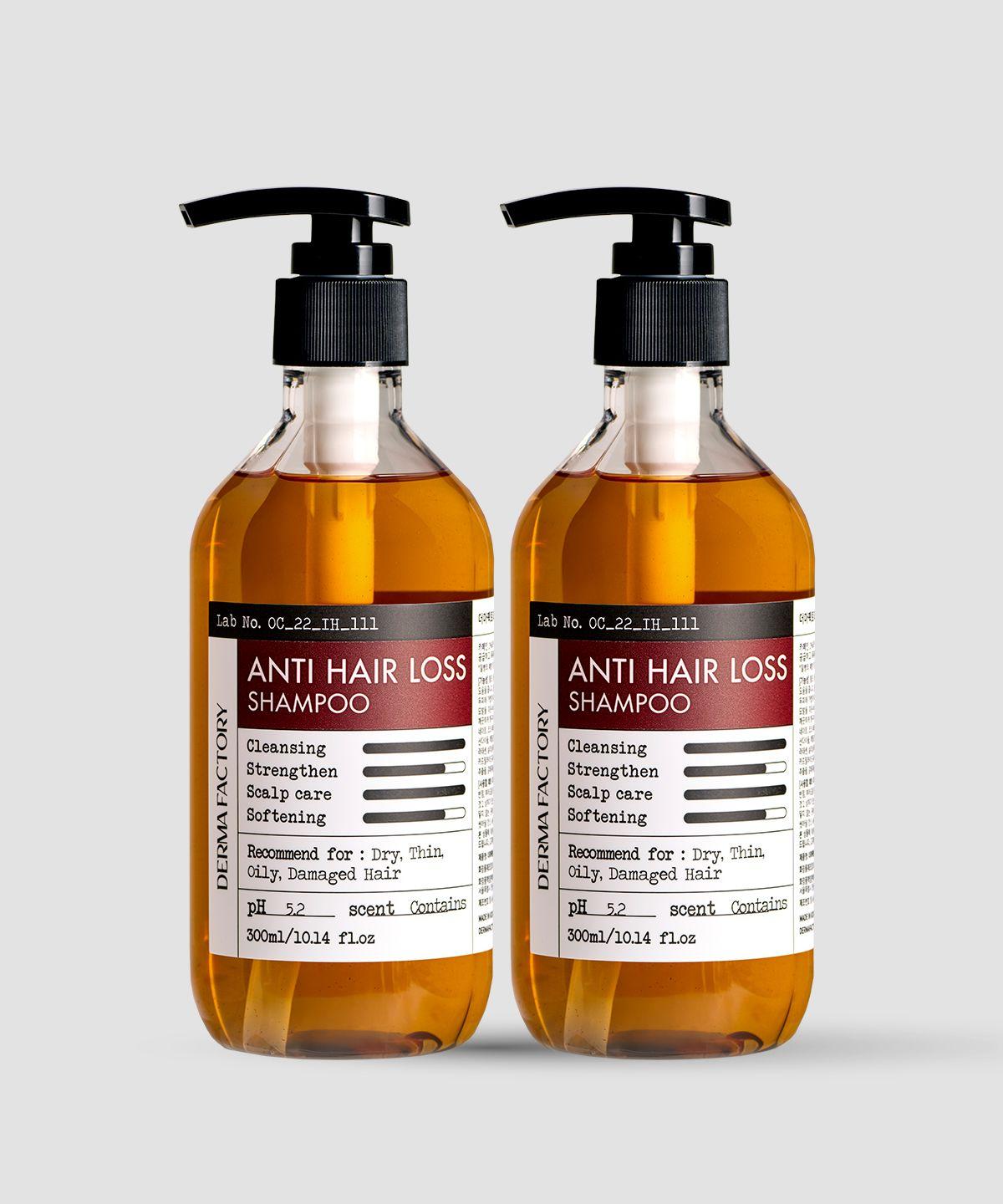 Derma Factory Anti-Hair Loss Shampoo 300ml 2 bottles
