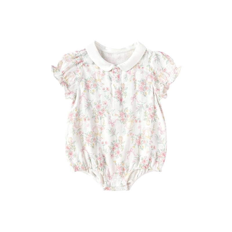 Balabala Baby Short-Sleeve Summer Romper