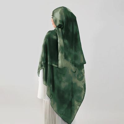 Design Printed Hijabs Premium Watercolor Women Headscarf Soft Scarf Shawl Suitable For Daily Abaya Accessories Women Veil