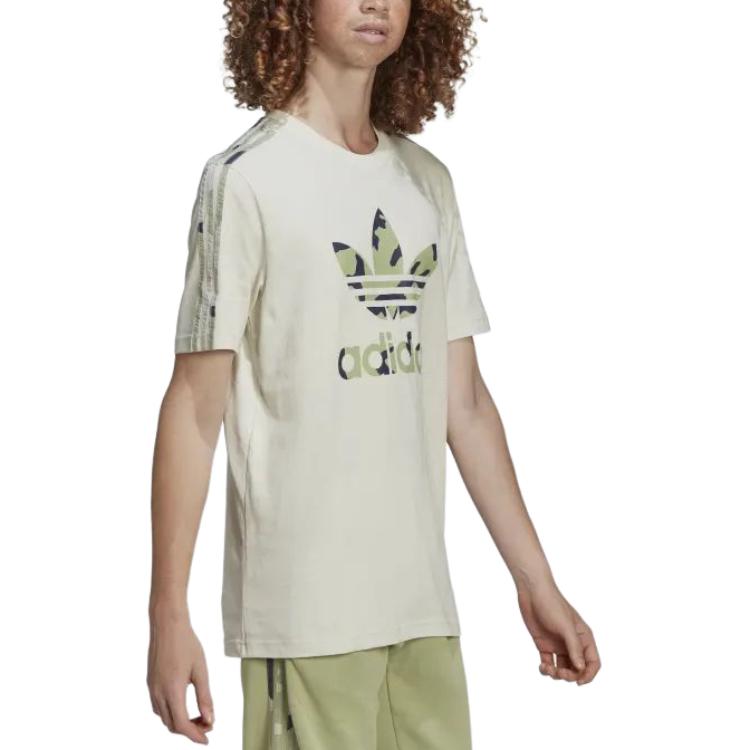 Adidas Graphics Camo Infill T-Shirt Men Tops Track-Grey HF4889