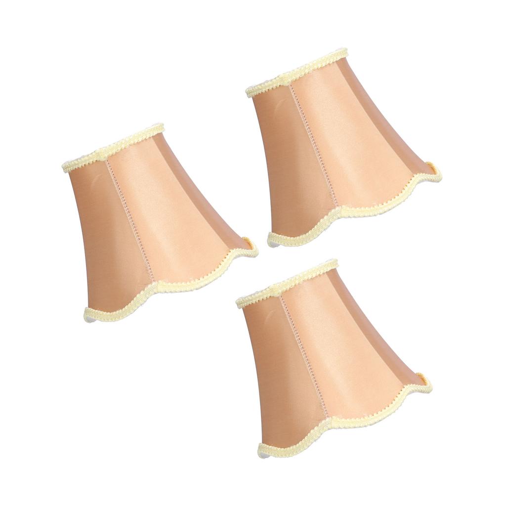 3PCS Modern Fabric Lampshade E14 ClipOn Wall Lamp Candle Chandelier Lamp Shade for Table Light