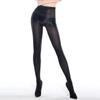 Tummy Control Oil Satin Tights 70D Reflective Satin Stockings  Yoga