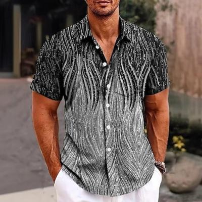 Summer Shirt Button Up Shirt Short Sleeve Fashion Casual Outdoor Vacation Dailywear Summer Spring Turndown 3D Print