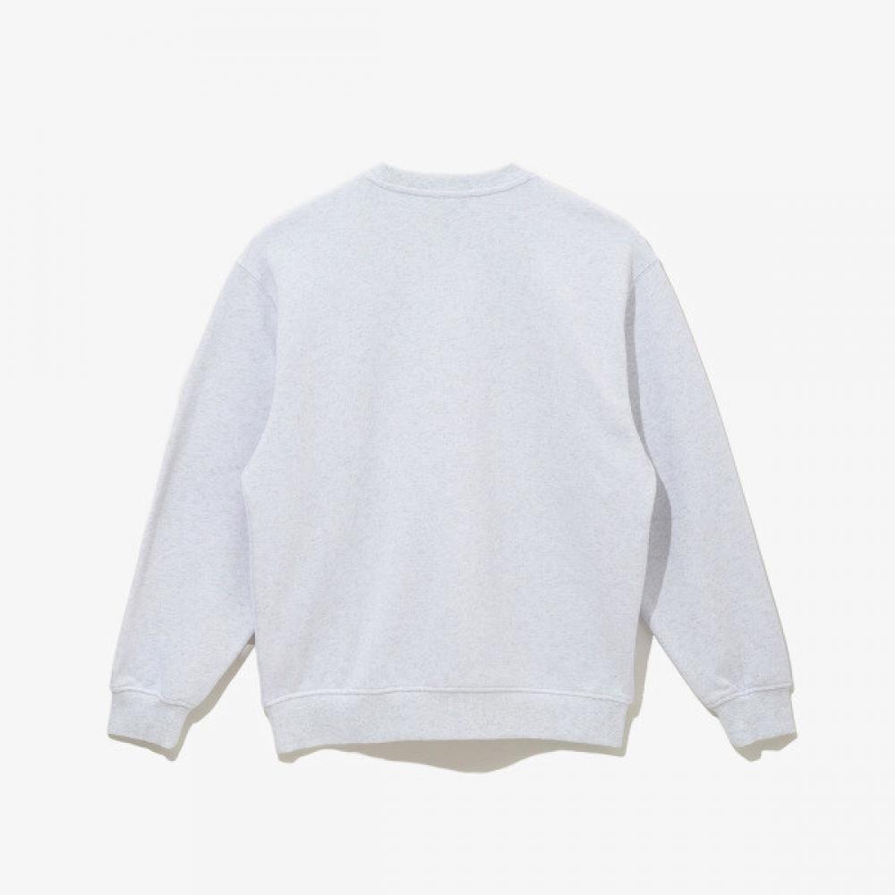 New Era Mlb New York Yankees Glove Sweatshirt Heather Grey 14742040