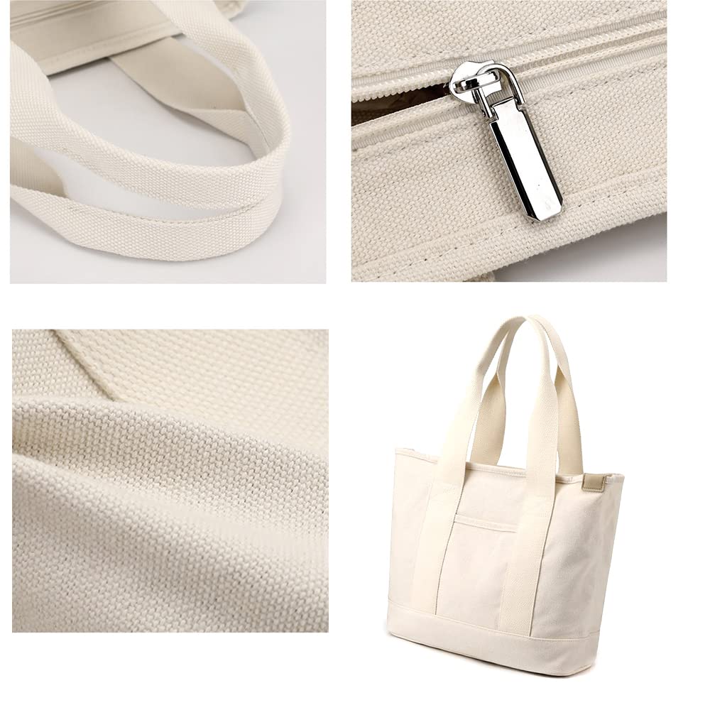 Tote Divided Large Canvas For Commuting to School [Volsha] Bag, Tote, Canvas, A4, Horizontal, Capacity, Women's Tote, Canvas, Plain, Freestanding,