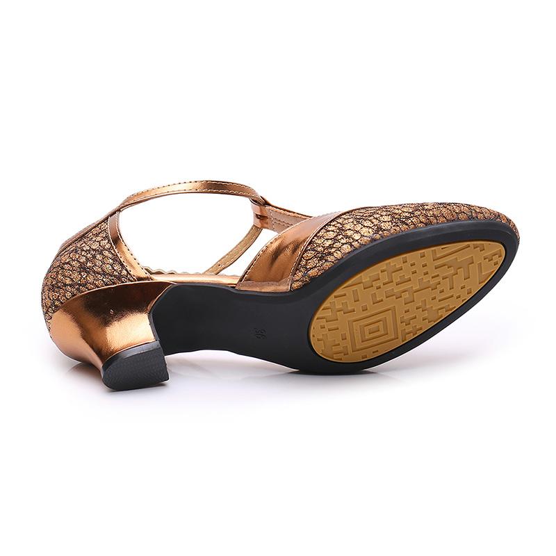 Women Adult 3.5CM/5.5CM Middle Heel Latin Dance Shoes Ballroom Dance Shoes Tango Salsa