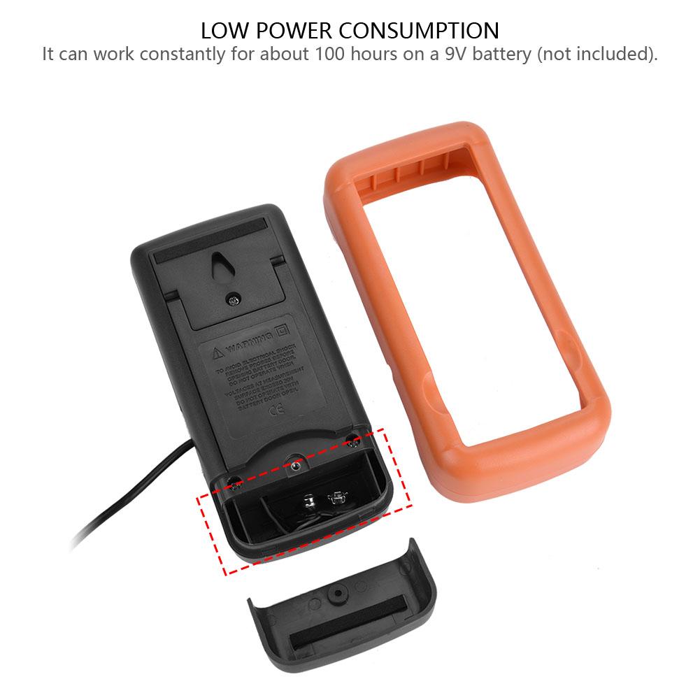 SM208 Screen Brightness Meter Portable Luminance Meter with Light Detector 0.01-3 0 cdCelsiusm