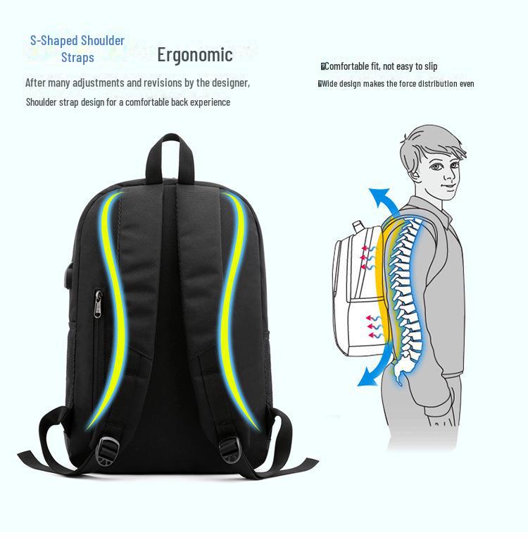 Wodoodporny plecak unisex high-end - Casualowy, podróżny, szkolny, dojeżdżający do pracy, biznesowy