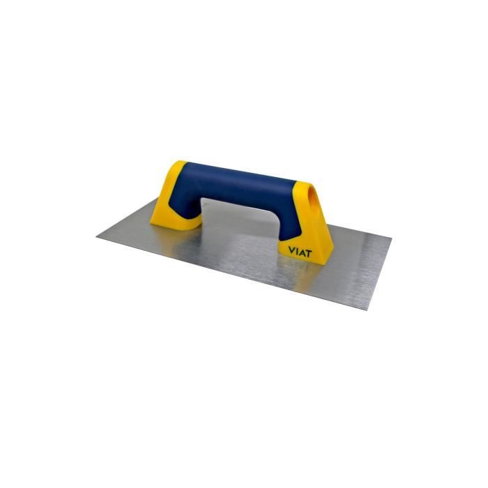 Truelle Droite - Viat - Vt8611 - Acier Flexible - Manche Bi-Matière - 150x300x80 mm