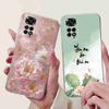 Colourful Flower For Xiaomi Redmi Note 11 4G Case Silicone Soft ShockPoof Back Cover For Redmi Note 11S Note11s Note11 4G Cases