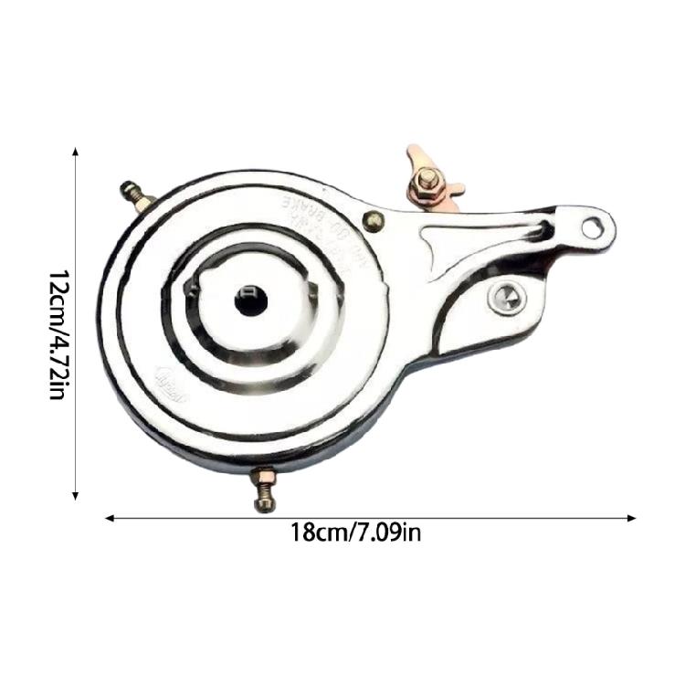 Lehký Brzdový Bubínek 90 pro jízdní kola s odolnou galvanickou úpravou proti korozi pro městská dojížděcí kola Zadní Brzdový Bubínek