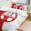 Set de lenjerie de pat Hapoel Beer Sheva Imprimat 3D Dimensiuni Twin Queen King Full Huse de pilotă Huse de pernă Paturi băieți fete Textile pentru casă Adulți