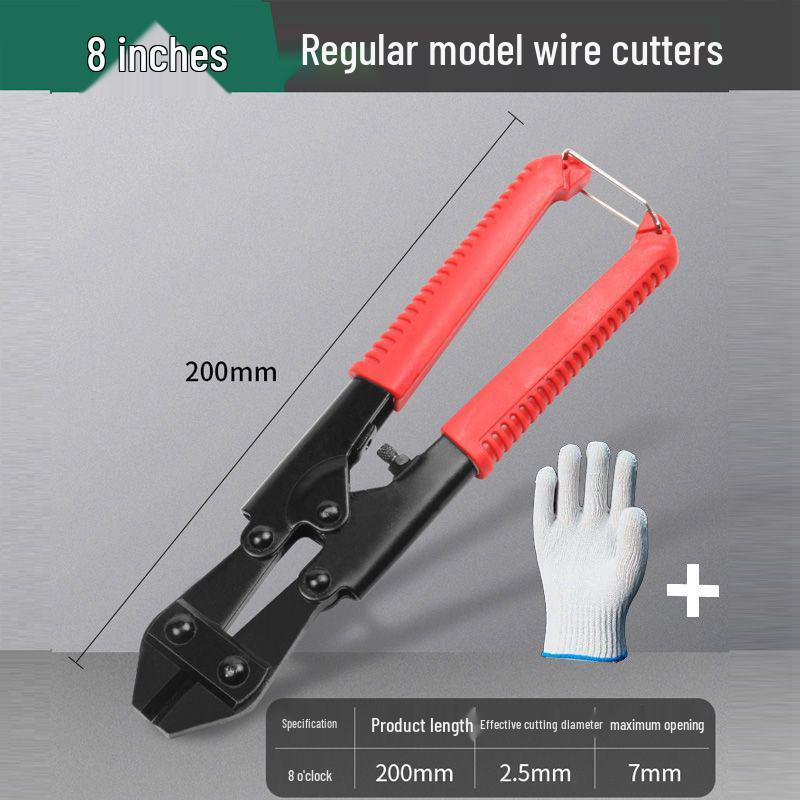 Hävstångsverkande örnnäbb tråd- och armeringsjärnskärare - Stor, arbetsbesparande tång