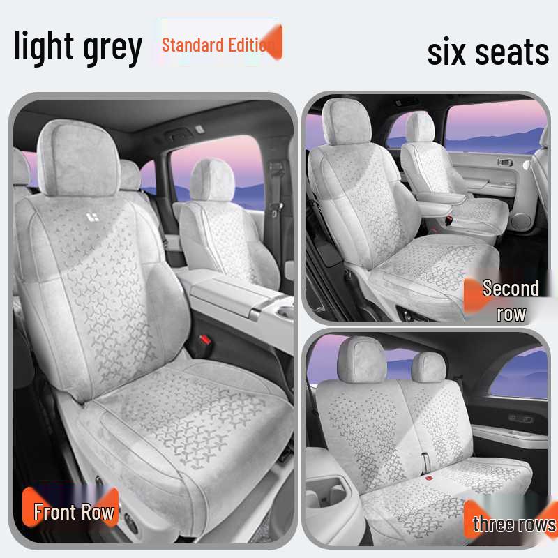 Ideal/L9 Universal Four- to Six-Seater Car Seat Cushion, Half-Wrap All-Season Saddle Pad