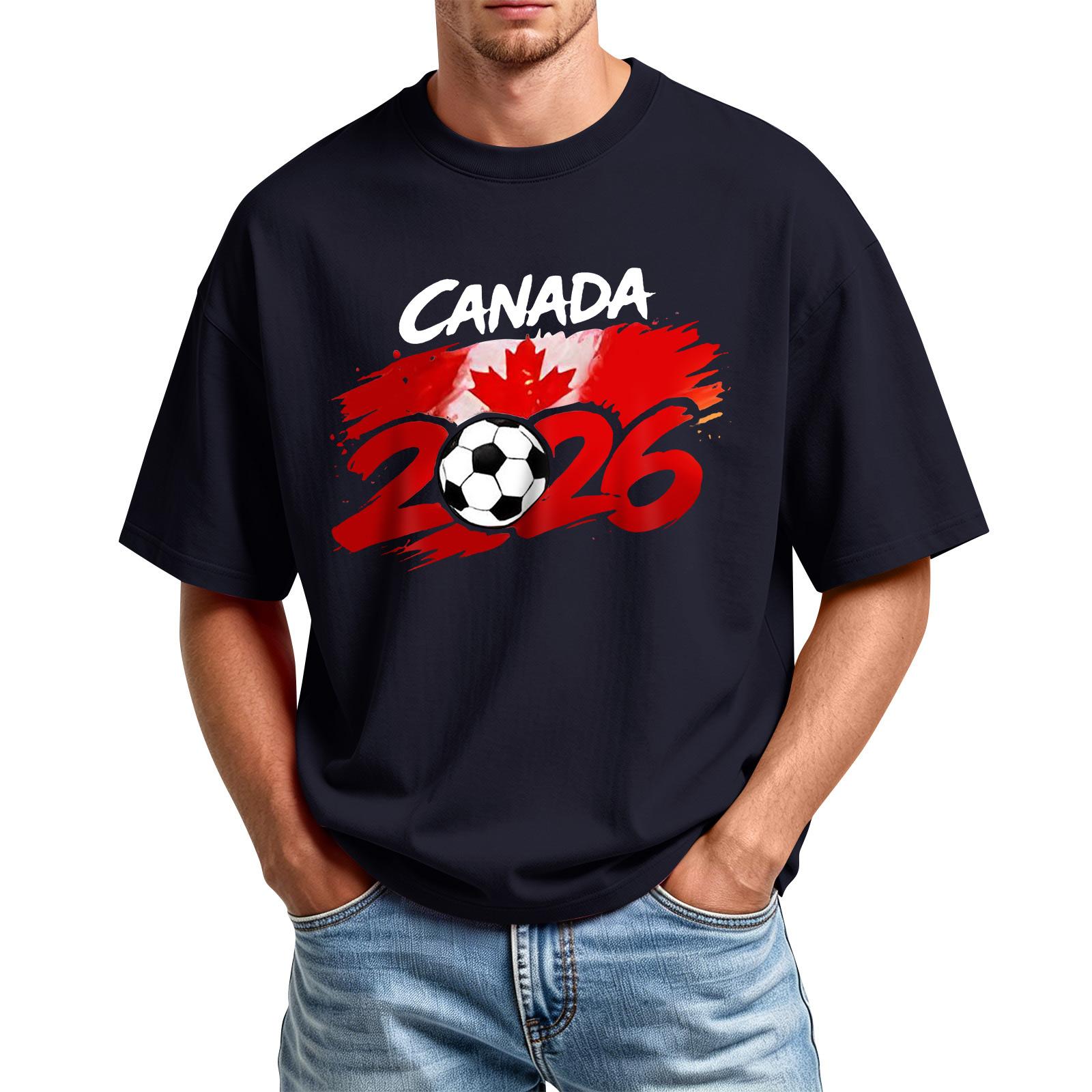 

Men s Printed Round Neck T-Shirt Casual Sports Short-Sleeve Top L чёрный