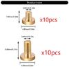 Saxophone Maintenance Hardware With Anti Corrosion Copper Fasteners For Tuning