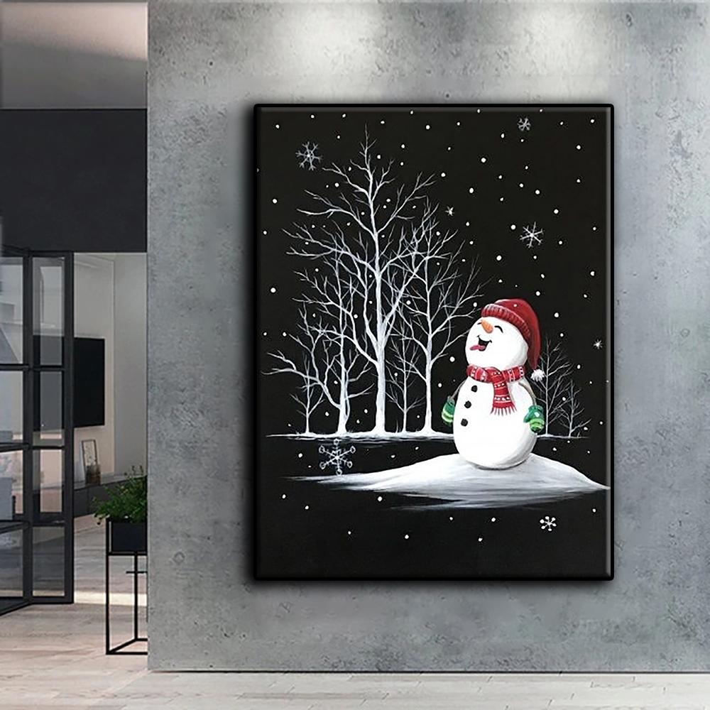 5D DIY Elmas Nakış Noel Ağacı Noel Baba Kardan Adam Elmas Boyama Mozaik Ev Dekorasyon