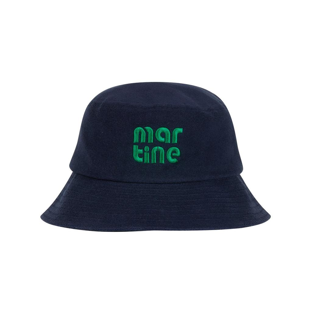 MARTINE GOLF Terry Bucket Hat_Navy