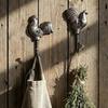 Gancho de Pared con Forma de Gallo/Gallina de Hierro Artístico Para Oficinas en Casa Elegantes Decoración Perchero para Entrada Abrigo Llave
