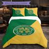 Biancheria da Letto a Tema Celtic FC Set 3 Pezzi Copripiumino Biancheria da Letto Decorativa Per Camera Adolescenti Decorazione Casa