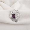 Amethyst Pendant Gemstone Jewelry, 925 Solid Sterling Silver Pendant, Gift For Women Handmade Pendant
