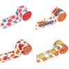 Enchantment Pumpkin Leaf Pattern Harvest Ribbon Bringing Festive Cheer To Crafts and Decor Scenes Gift Packing Ribbon