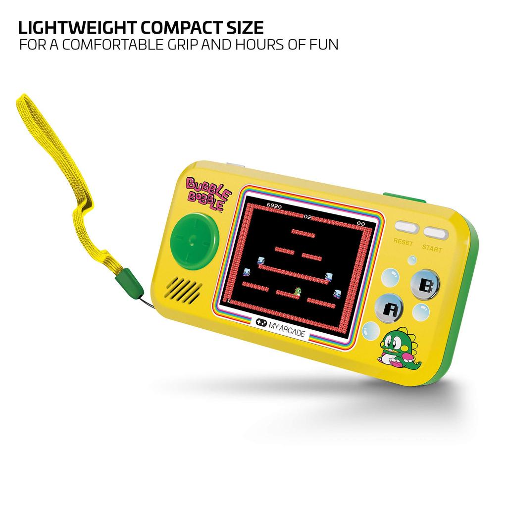 MyArcade Bubble Bobble Pocket Player Yellow & Black DGUNL-3248