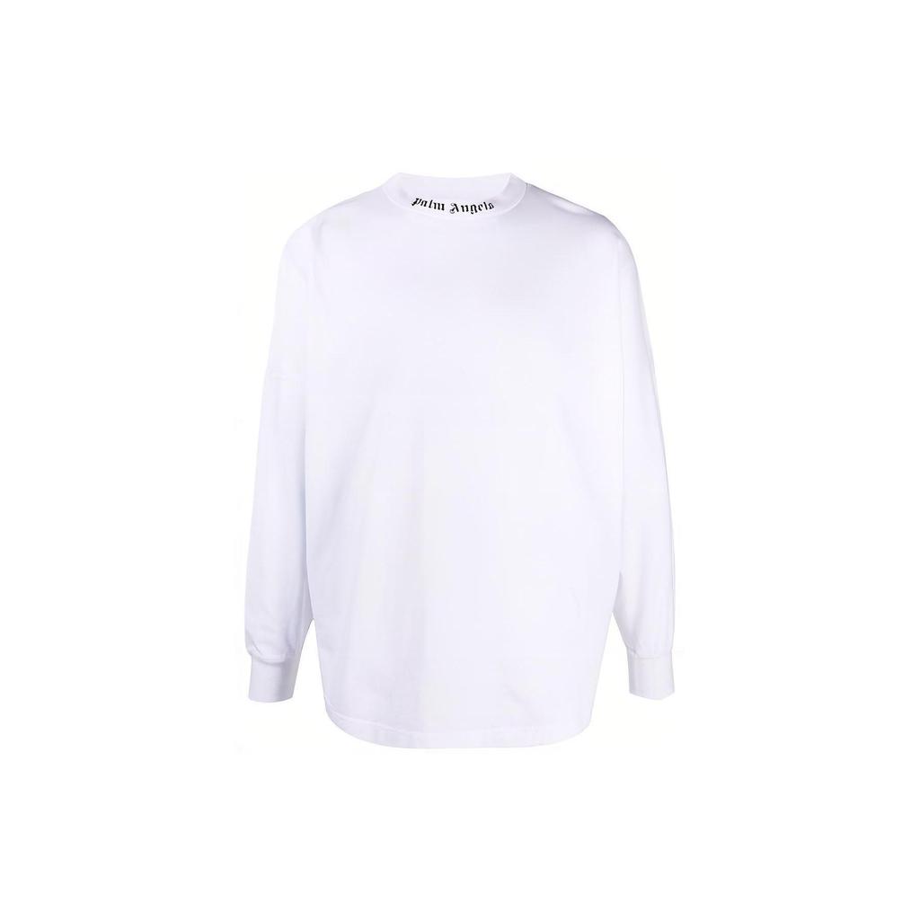 Palm Angels Double Logo Print T Shirt Pmab001c99jer0030132