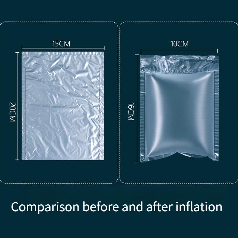 300m Logistics Express Packaging Inflatable Pillow Packaging Buffer Filling Bag Anti Vibration Air Cushion Film Bubble Pillow Various Specifications