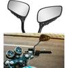 Pairs Of Motorcycle Mirrors, Universal 8Mm 10Mm Rear View Mirrors, Car Accessories Skull Skeleton Hand Bike Mirror, Rearview Side Mirror For