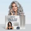 Extensões de Cabelo Clip-In Prata-Cinza Torvikx: Suave, Leve, Portátil e Perfeito para o Estilo Volumizador Diário.