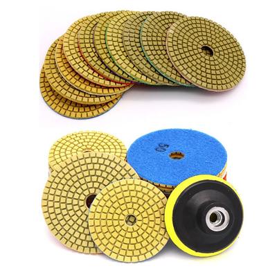 3/4 Inch 50-3000 Grit Polishing Sand Pad for Granite Concrete Marble