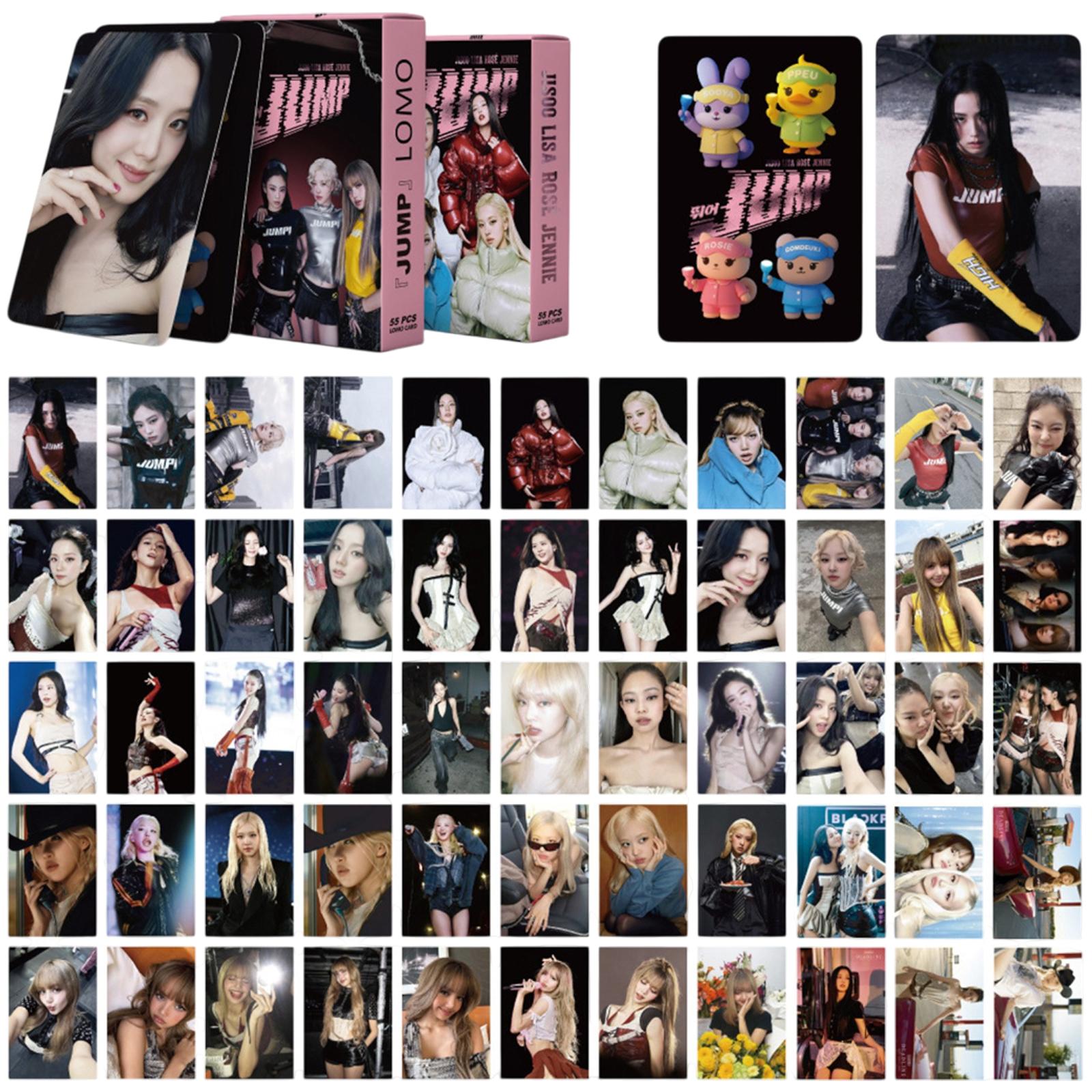 

55 Rounded Corner High-definition Small Cards With Printing LOMO Cards One Size розовый