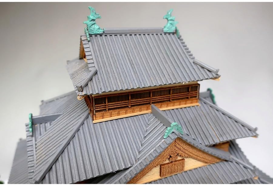 Woody Joe 1/150 Matsue Castle Wooden Model Assembly Kit (Building)