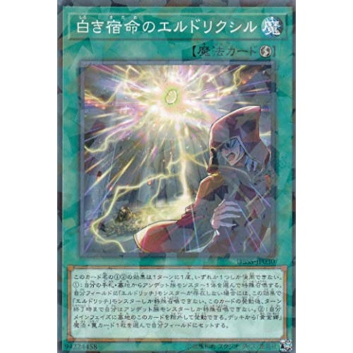 Yu-Gi-Oh! DBSS-JP030 Eldlixir of the White Destiny (Japanese Version Normal Parallel) Secret Slayers