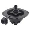 RV City Water Fill Inlet Water Fill Inlet Built In Check Valve for Boat Gravity Water Inlet Fill Dish Marine Caravans