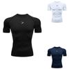 Camisetas Deportivas de Manga Corta de Compresión para Correr para Hombre Gimnasio Fitness Camisetas Deportivas Ropa Deportiva para Correr para Hombre Camisetas Atléticas Hombre 902