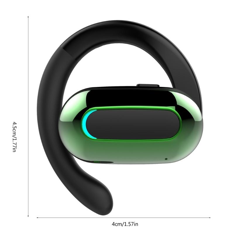 Highly Fidelity Bluetooth-compatible 5.3 Earbuds with Earhook ,10M Distance Wireless Earbuds Waterproof Sport Headphones