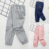 4-16 Years Kids Windproof and Waterproof Fleece-Lined Pants Loose Fitness Pants