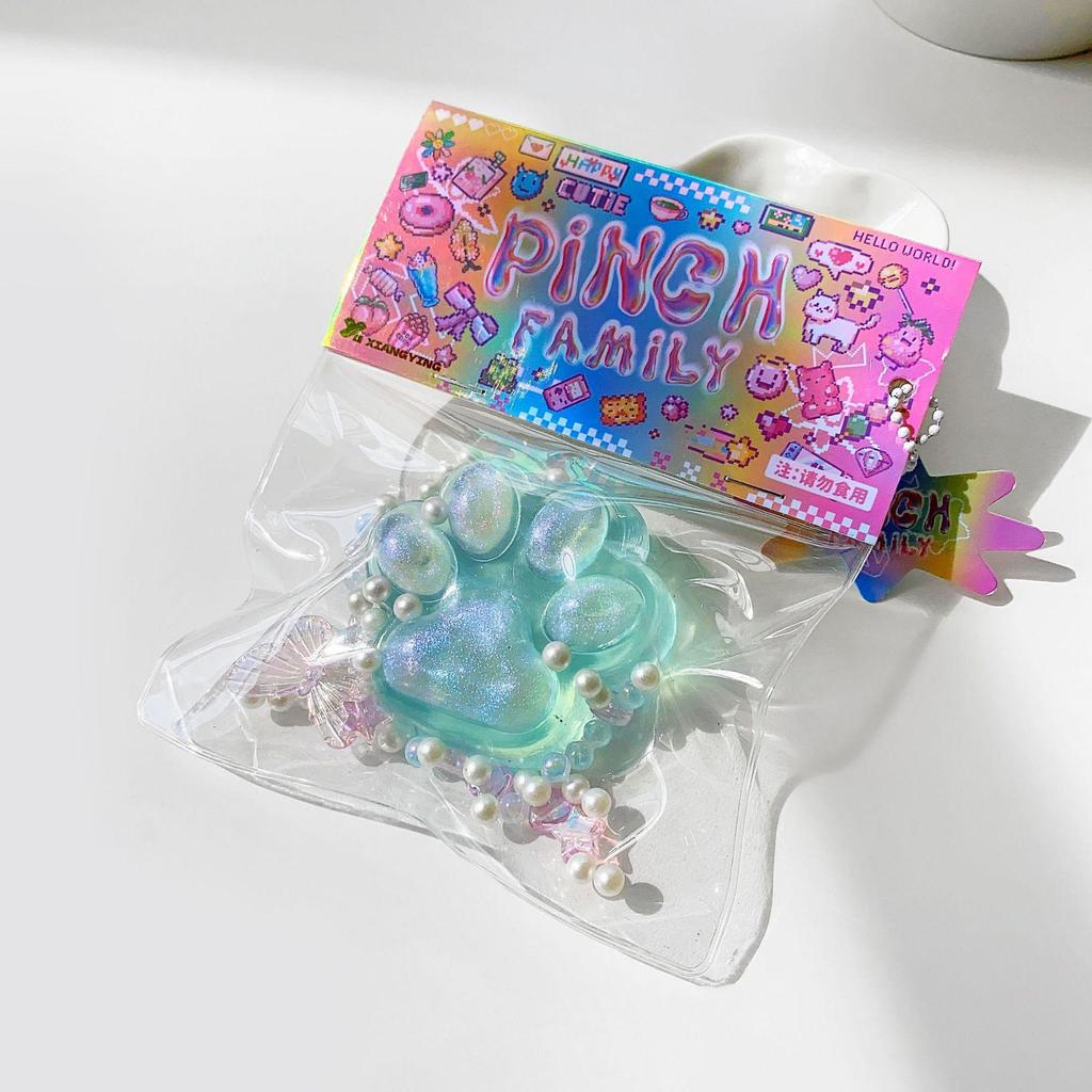 Mini Cake Doughnut Waffle Slow Rebound Toy - Super Soft Decompression Clay Simulation.