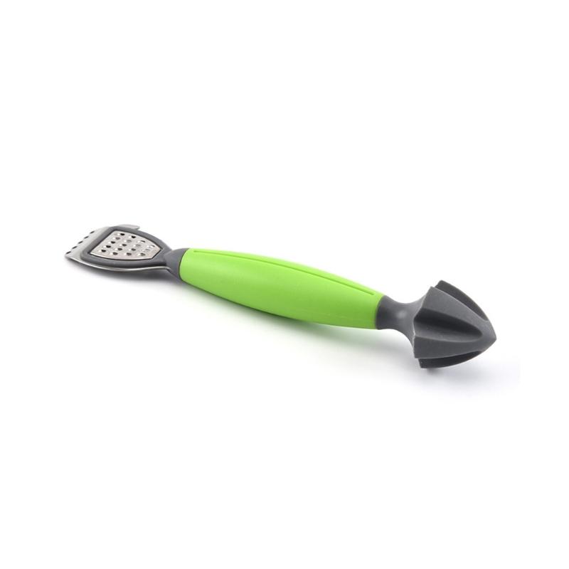 2 Piece Space Saving Portable Lemon Grater And Juicer Tool With Comfort Handle Kitchen Gadget For Drink Cocktails Cooking