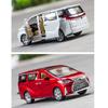 1:32 Scale Lexus LM300H Alloy Pull Back Metal Vehicle, Diecast Car Toy with Sound and Light, Door Can Be Opened Collection For Gifts Doll
