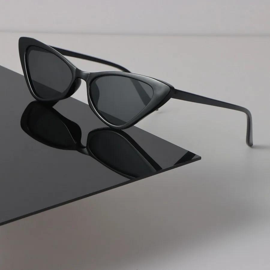 Urocze Damskie Męskie Okulary Przeciwsłoneczne Kocie Oko Retro Markowe Designerskie Lustrzane Okulary Przeciwsłoneczne Damskie Męskie Mała Oprawka Oculos De Sol
