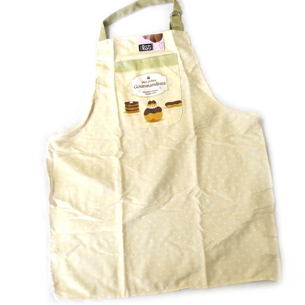 Les Trésors De Lily [M1460] - Küchenschürze 'Meine kleinen Leckereien' beige