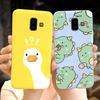 For Samsung Galaxy J6 Plus 2018 Case Samsung J6 (2018) J6+ J 6 J6Plus J610F J600G Cute Candy Color Soft Silicoe Phone Back Cover