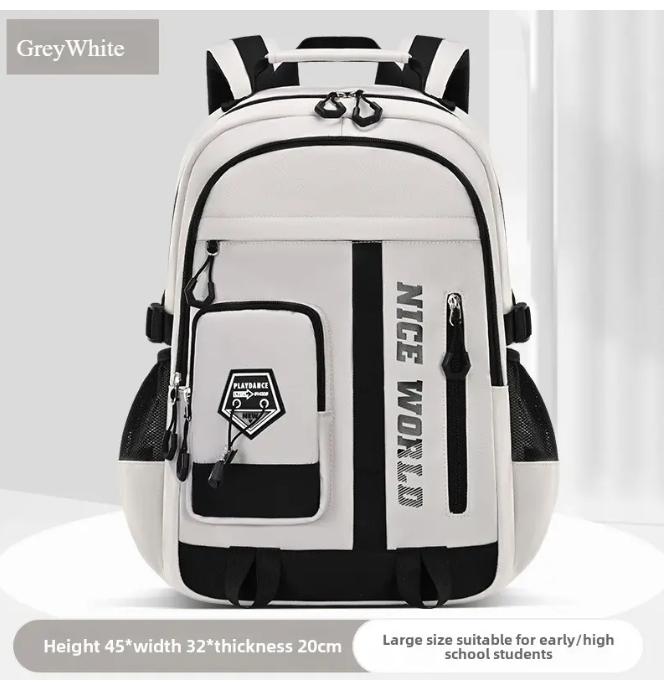 Teenage School Backpack for Boys Girls Cool Large Bookbag Student Backpack with Many Pockets College Middle High School Bags