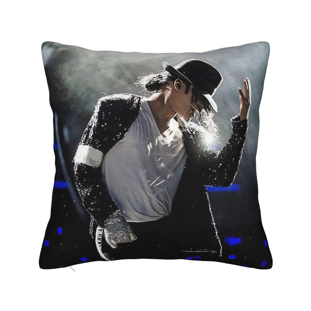 Singer Michael Jacksons MJ Tour Pillow Cover Accessories Soft Cushion Cover Gift Pillow Case Cover Home Multi Size