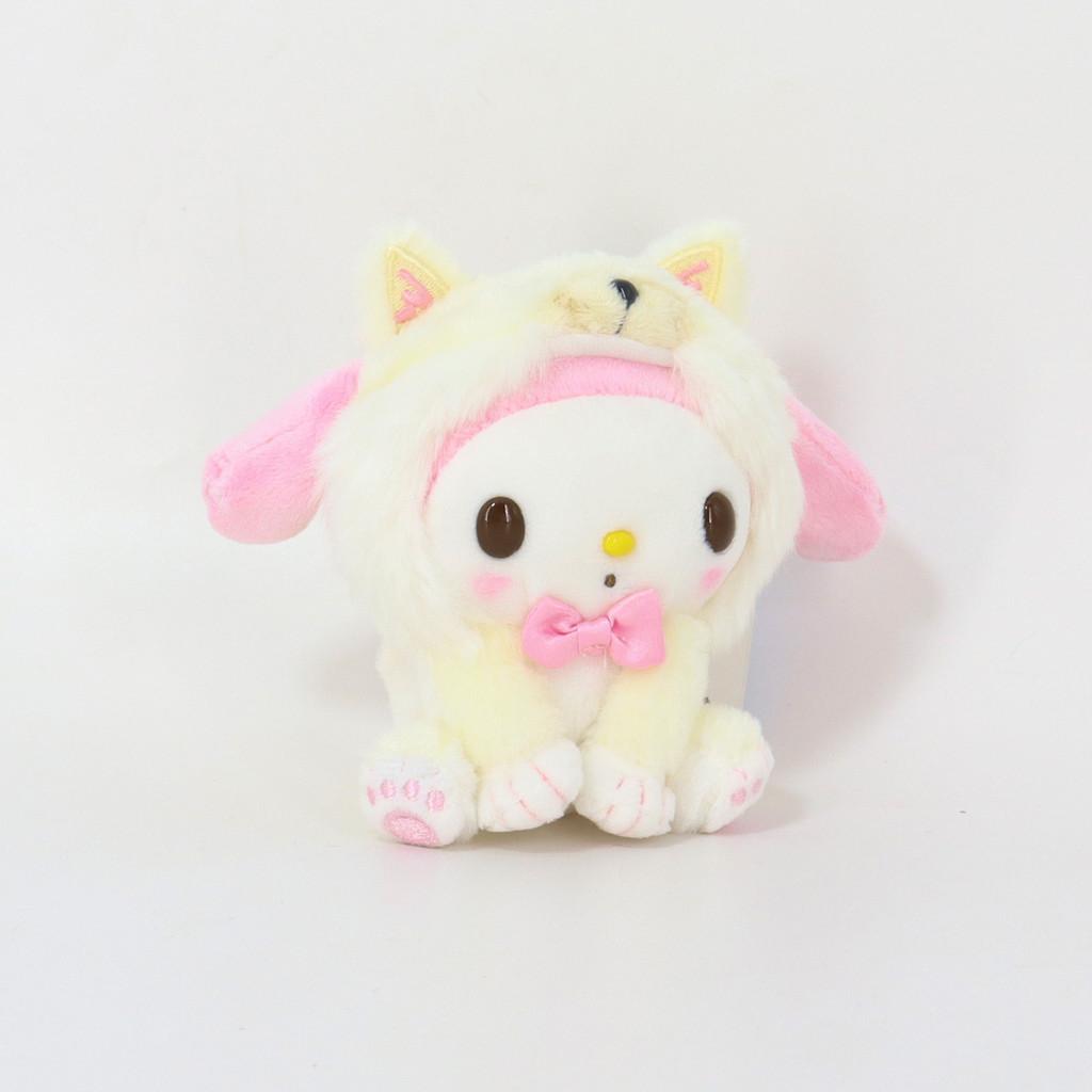 

Adorable Kuromi Shiba Inu Sitting Plush Toy Charm Perfect Gift 10cm Soft Short Plush Material ShibaMyMelody