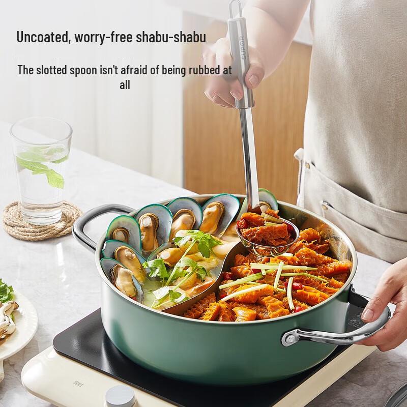 Supor 304 Stainless Steel Divided Hotpot
